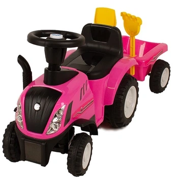Jeździk BabyTrold traktorek Ride-On 1276045 Różowy (5704211724896)