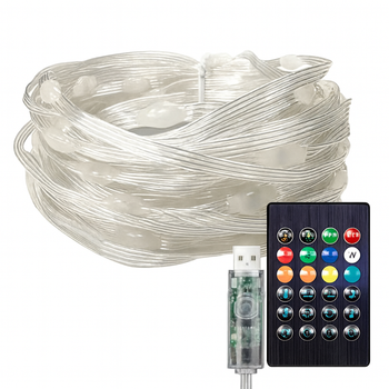 Гірлянда Smart від USB, 10м, RGB, з Bluetooth