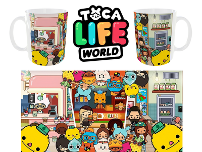 Чашка Toca Boca (Toca Life World) Тока Бока