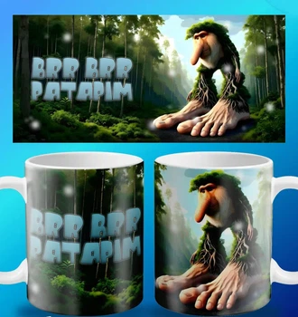 Чашка Брр брр Патапім Brr brr Patapim чашка мем