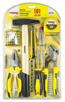 Набор инструментов 101 предмет 1/4'' (6гр.) WMC TOOLS WT-20101