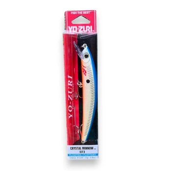 Воблер Crystal Minnow 110F 11g (0.7-1.0м) - плаваючий, на щуку, окуня, судака (8619-16)