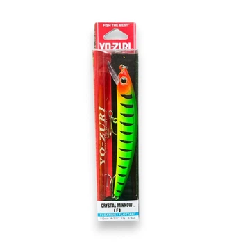 Воблер Crystal Minnow 110F 11g (0.7-1.0м) - плаваючий, на щуку, окуня, судака (8619-4)