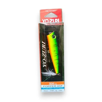 Воблер 3DR-X Popper 65F 65 мм 7г (Fishing) - поппер на щуку, окуня (8223-20)