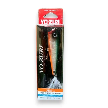 Воблер 3DR-X Popper 65F 65 мм 7г (Fishing) - поппер на щуку, окуня (8223-27)