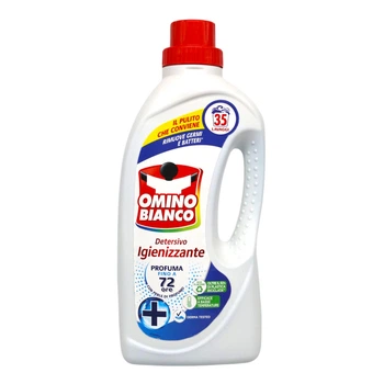 Гель для прання Detersivo+Igienizzante Omino Bianco 1,4 л (35 прань)