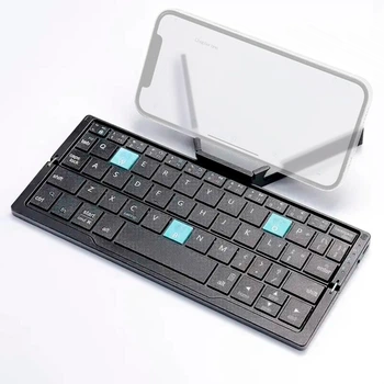 Клавіатура BauTech Bluetooth складана з магнітною підставкою Чорний (1014-646-00)