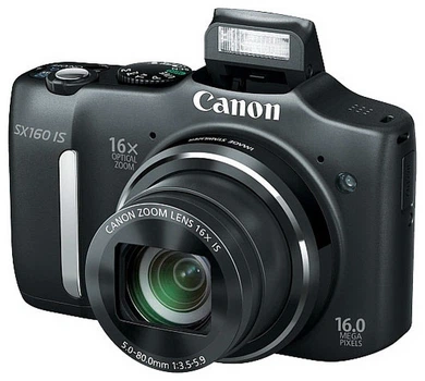 Фотоапарат Canon PowerShot SX160 IS Black - Б/У