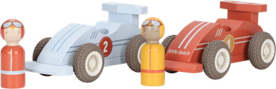Ігровий набір Little Dutch Гоночні автомобілі 2 штуки FSC LD2526 (8713291225268)