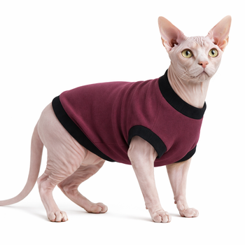 Кофта для котів DIEGO «Бордо» 1 розмір