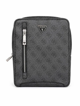 Мужская сумка через плечо Guess Torino Camera Bag Double Zip черная