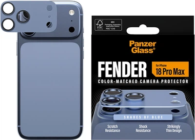 Захисне скло Panzer Glass Fender Camera Lens Protector Apple iPhone 18 Pro Max Shades of Blue (PG06497)