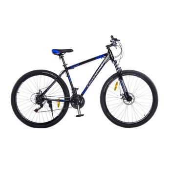 Велосипед гірський алюмінієвий 29 дюймів CrossBike Everest, рама 19" Чорно-синій (29CJPr-004439)