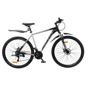 Велосипед гірський Crossbike Genesis 29" 21" Чорний/Сірий (29СTA-006304)