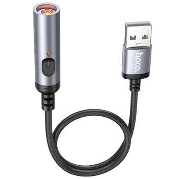 Портативний прикурювач Hoco UA30 USB 30 см чорний