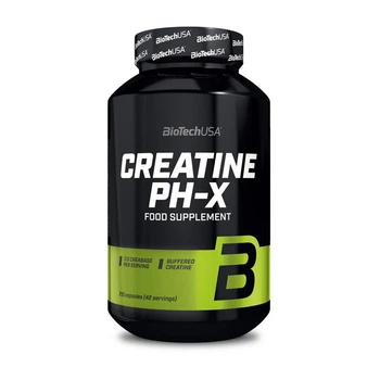 Буферный креатин BioTech Creatine pH-X 210 капсул для набора мышечной массы