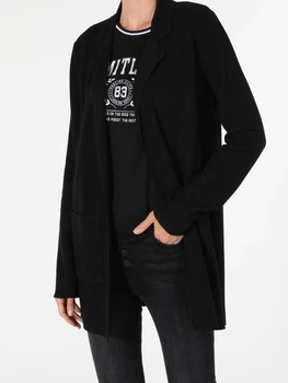 Пиджак удлиненный женский Colin's CL1055318BLK XS Черный