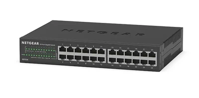 Комутатор Netgear GS324-200EUS 24PT GE UNMANAGED SWITCH