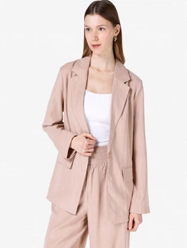 Пиджак удлиненный женский Colin's CL1067679PPO M POWDER PINK (8684112058832)