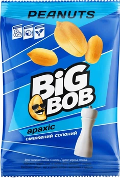 Арахіс смажений солоний Big Bob 30 г