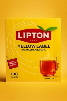 Чай чорний Lipton 200 г./ 100 пак
