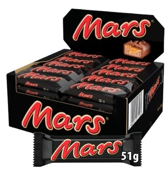 Батончик Mars з нугою та карамелью 51г.