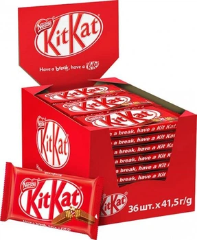 Батончик Kitkat 4 Finger в молочному шоколаді 41.5 г