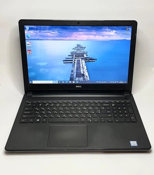 Ноутбук Dell Inspiron 5566 15.6" Full HD IPS / Intel Core i5-7200U (2.5–3.1 ГГц) / RAM 8 ГБ / SSD 256 ГБ / Intel HD Graphics 620 / Wi-Fi / Bluetooth / Windows 10 Pro / Б/В