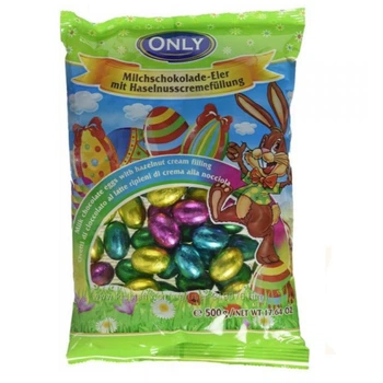Шоколадные пасхальные яйца Only 400 г