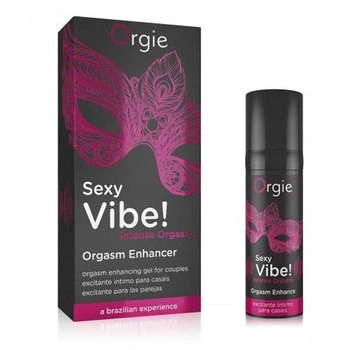 Жидкий вибратор гель усилитель оргазма для женщин orgie sexy vibe! intense orgasm