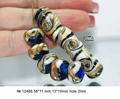 Набор стеклянных бусин № 12486 ISTA Lampwork