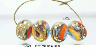Набор стеклянных бусин № 12621 ISTA Lampwork
