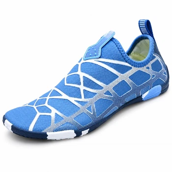 Обувь для пляжа и кораллов аквашузы Diving shoes синие 42 ( 26,5 см ) 163