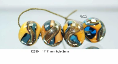 Набор стеклянных бусин № 12630 ISTA Lampwork