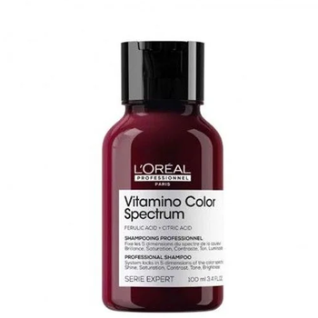 Шампунь для блиску та збереження кольору волосся L'Oreal Professionnel Vitamino Color Spectrum 100 мл