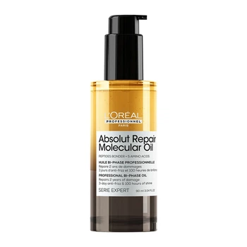 Олійка двофазна для молекулярного відновлення пошкодженого волосся L'Oréal Professionnel Absolut Repair Molecular 90 мл