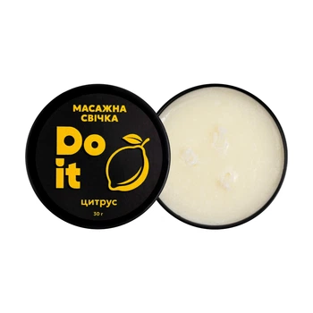 Массажная свеча для рук Do it цитрус 30 г