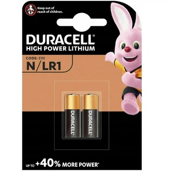 Батарейка Duracell N/LR1 BL 2 шт. (3860)