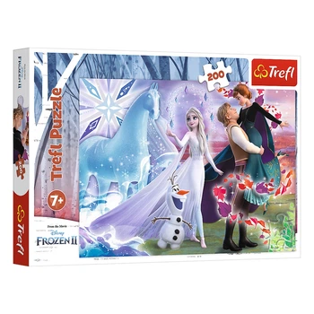 Пазл Trefl Frozen 2 Чарівний світ сестер 200 ел (13265)