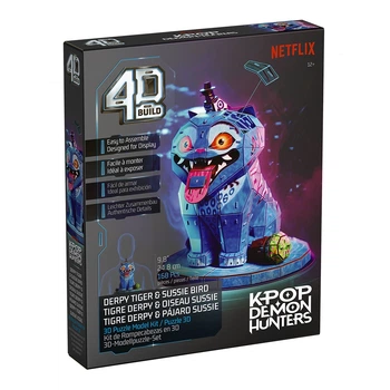 3D-пазл 4D Build Кейпоп-мисливці на демонів Тигр Дерпі та сорока Сюзі (SM47184/6077589)