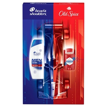 Подарунковий набір Шампунь Head&Shoulders проти лупи 330 мл + Твердий дезодорант Old Spice Whitewater 50 мл