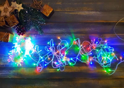 Светодиодная гирлянда Multi Function LED Light Классика 30 м 300 лампочек 8 режимов арт. 5300