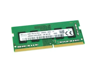 Оперативная память для ноутбука SK hynix 4GB DDR4 2400MHz SO-DIMM 1Rx16 (HMA851S6CJR6N-UH)
