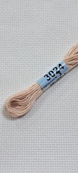 3024 Нитки для вишивки Муліне Гамма
