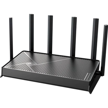 Беспроводной маршрутизатор TP-Link Archer BE400 с Wi-Fi 7 BE6500, поддержкой 2.4/5 ГГц, портом 2.5 GbE, 3xGbE, USB 3.0 и 6 антеннами Black