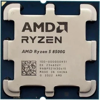 Процесор AMD Ryzen 5 6C/12T 8500G (3.8/5.0GHz Max 22MB 65W AM5) tray with Radeon Graphics (100-000000931)