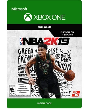 NBA 2K19 Xbox ONE ваучер на скачивание игры