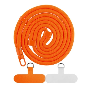 Шнурок для чохла з карабіном 150см Orange