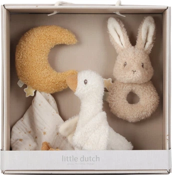 Набір іграшок Little Dutch Newborn Naturals 3 шт LD8415 (8713291884151)