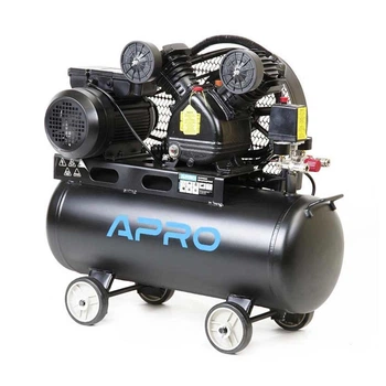 Двухцилиндровый компрессор Apro 850181 ременной 2,2 кВт